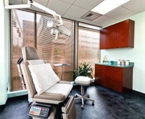 The clinical office of McDaniel Dermatology's office