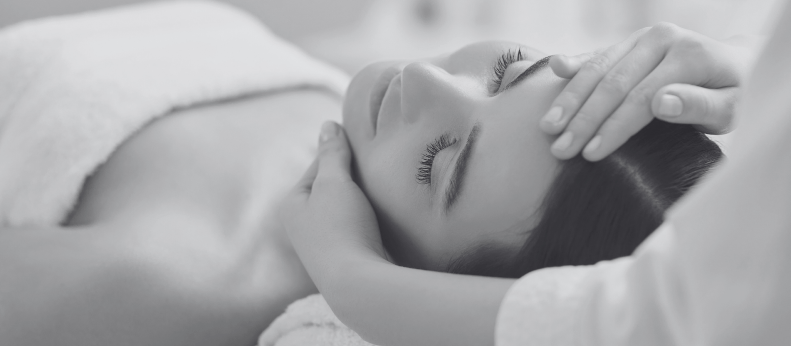 woman getting spa facial